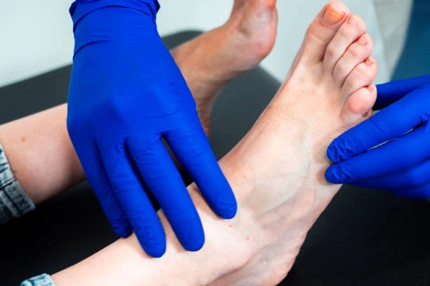 Podólogo especialista em diabetes